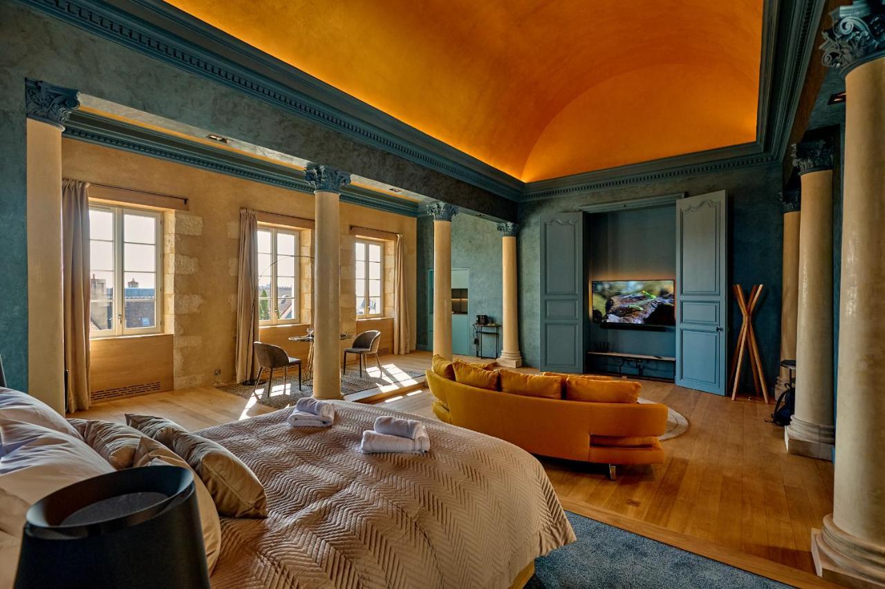 La Chapelle, Les Suites Du Palais, L'Unique 5 Etoiles De Nevers, Suite D'Exception, By Primo C0Nciergerie Exterior foto